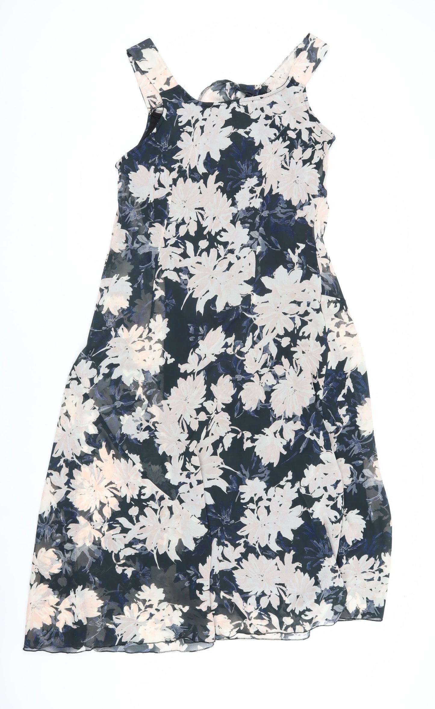 Julipa Women's Floral A-Line Midi Dress, Size 14