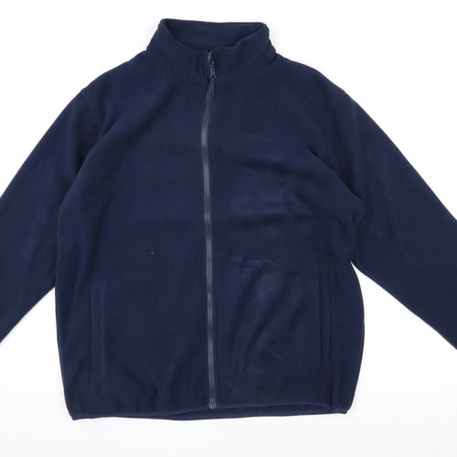 HiGear Men's Blue Fleece Jacket XL - Casual Full Zip