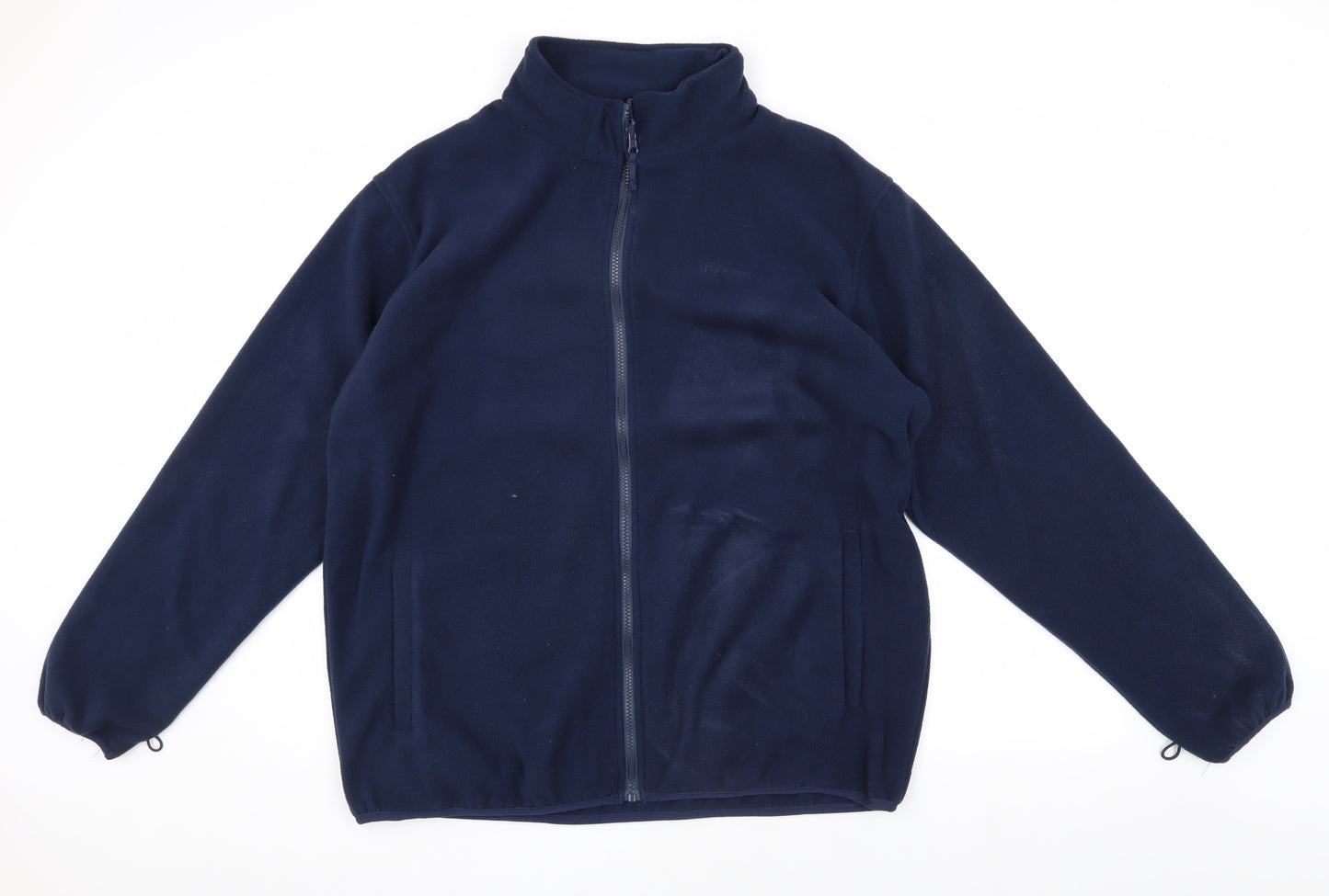 HiGear Men's Blue Fleece Jacket XL - Casual Full Zip