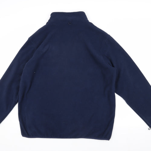 HiGear Men's Blue Fleece Jacket XL - Casual Full Zip