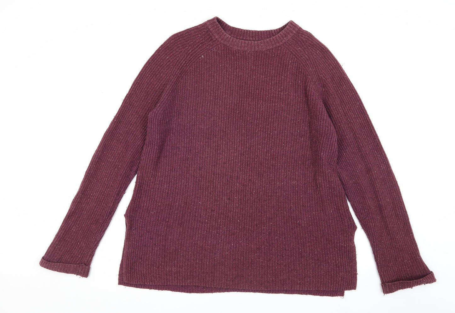 Fat Face Women's Purple Pullover Jumper, Size 12