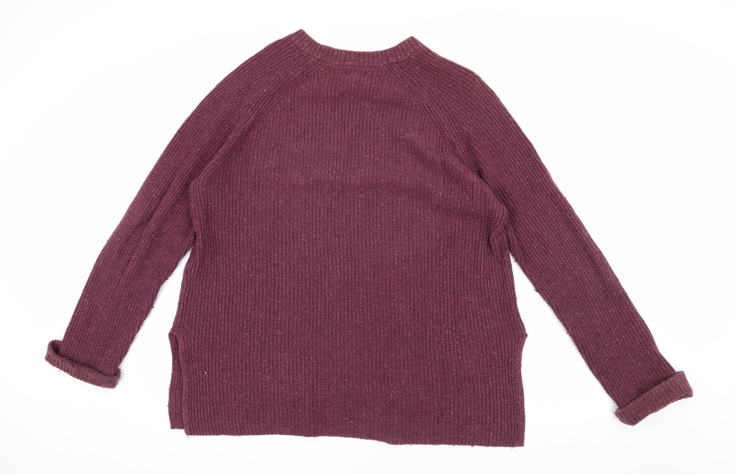 Fat Face Women's Purple Pullover Jumper, Size 12