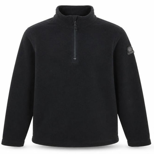 TOG24 Boys Black Fleece 1/4 Zip Sweatshirt - 24 in