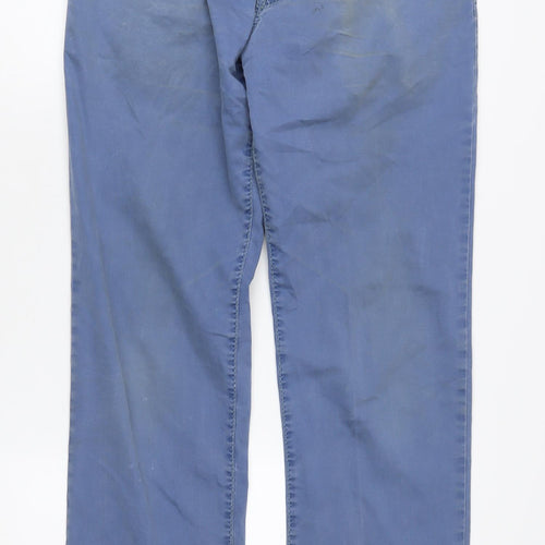 Atelier Gardeur Men's Blue Regular Fit Trousers