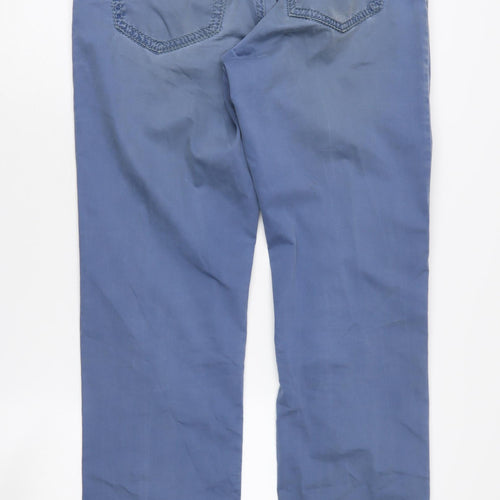 Atelier Gardeur Men's Blue Regular Fit Trousers