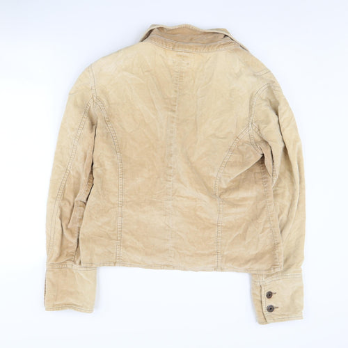 Buffalo Shop Women's Beige Jacket Size L Casual