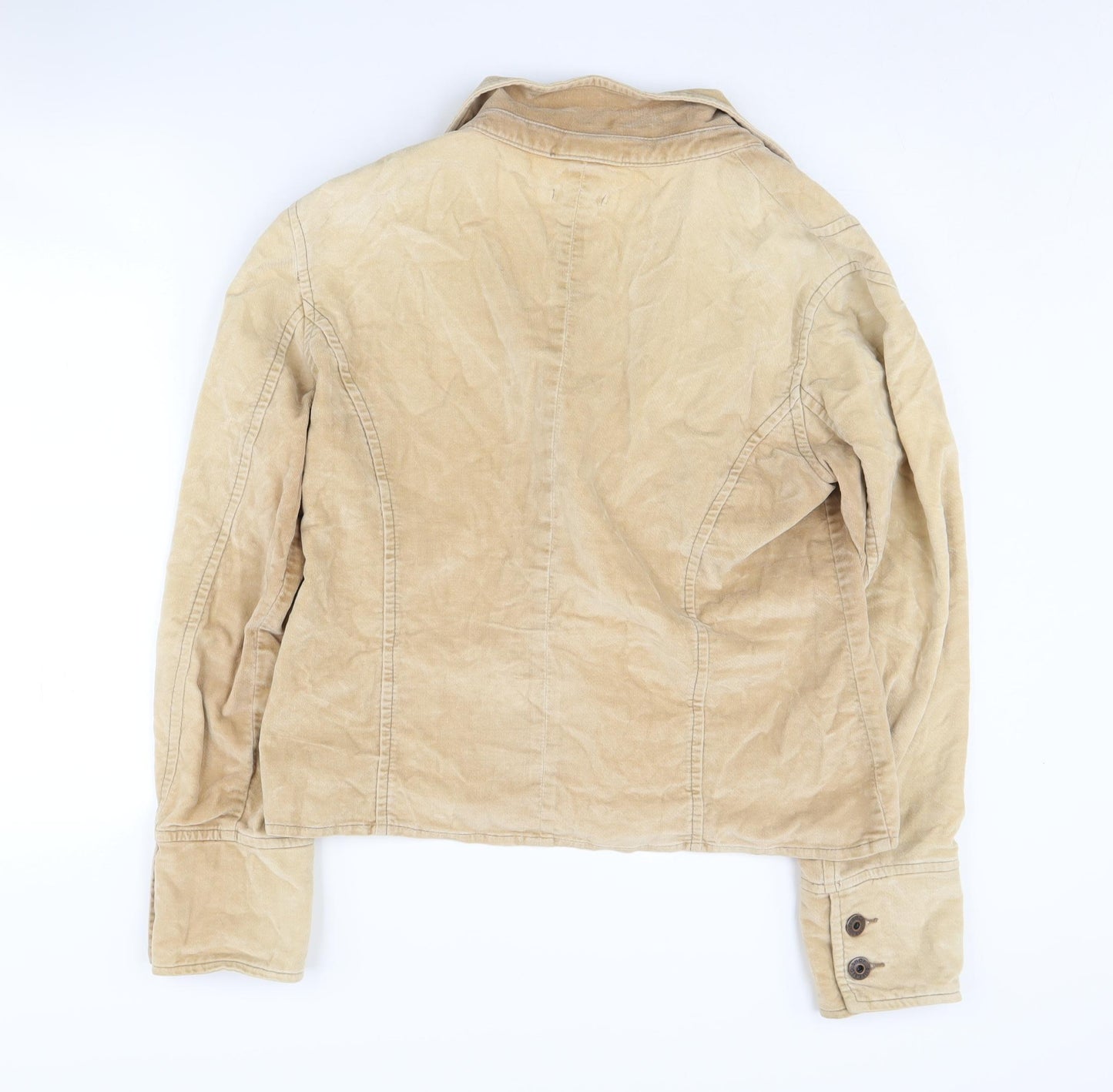 Buffalo Shop Women's Beige Jacket Size L Casual