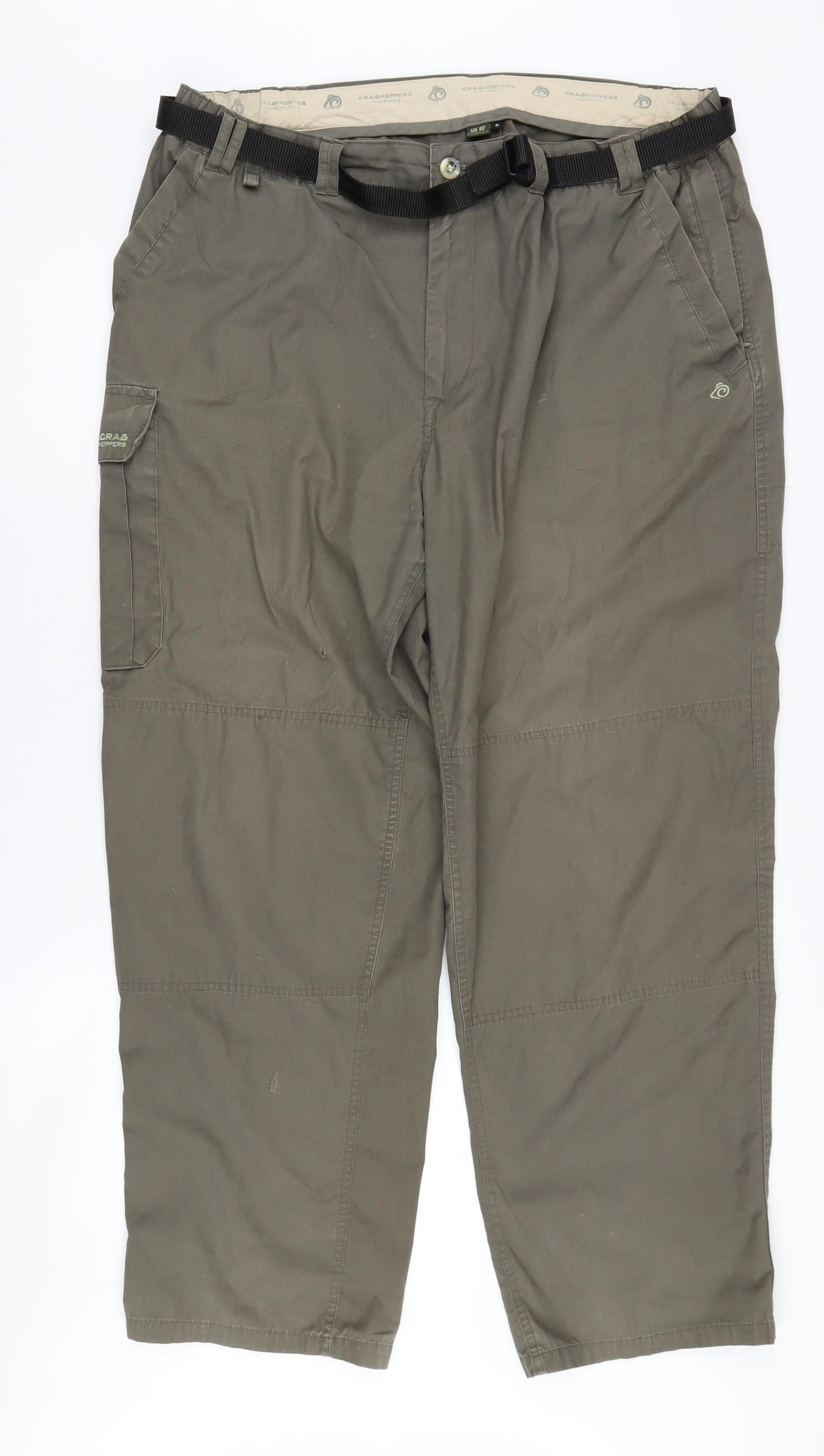 Craghoppers Men's Green Casual Trousers Size 40 Hiking