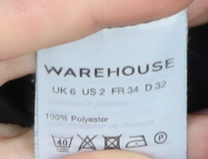 Warehouse Women's Black Trousers Size 6
