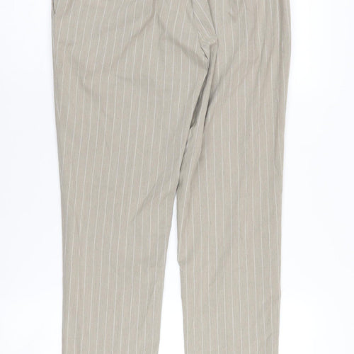 Van Heusen Women's Beige Chino Trousers Size 8
