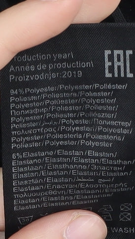 Noisy May Women's Black XS Striped Top