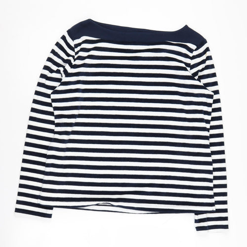 Marks and Spencer Women's Multicoloured Striped Jumper Size 14