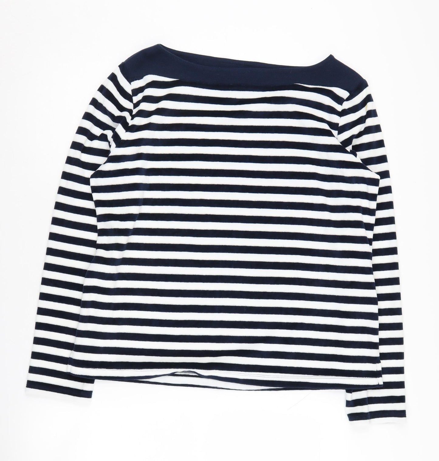 Marks and Spencer Women's Multicoloured Striped Jumper Size 14