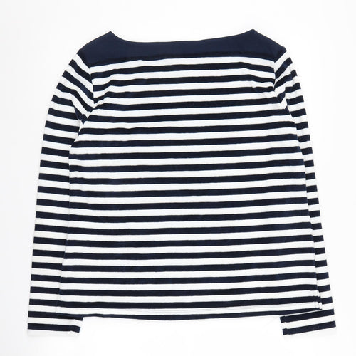 Marks and Spencer Women's Multicoloured Striped Jumper Size 14