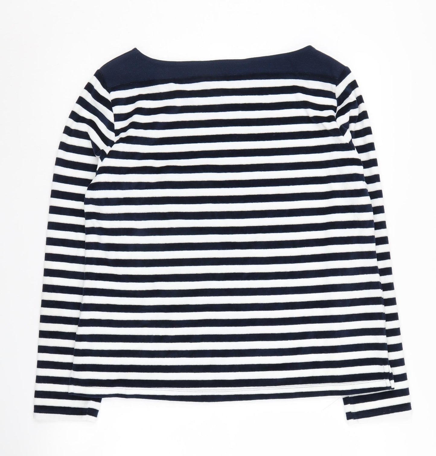 Marks and Spencer Women's Multicoloured Striped Jumper Size 14