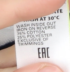 Marks and Spencer Women's Multicoloured Striped Jumper Size 14