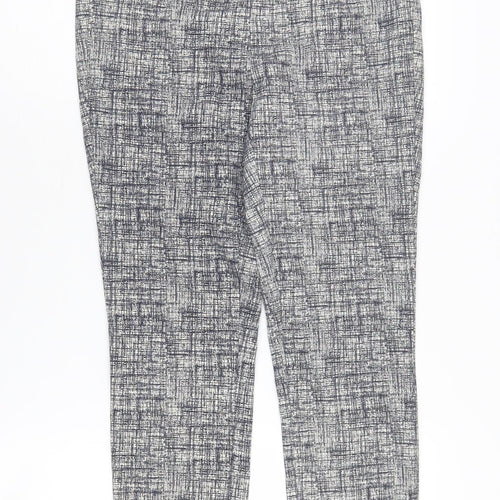 Dalia Women's Multicoloured Cropped Trousers Size 8