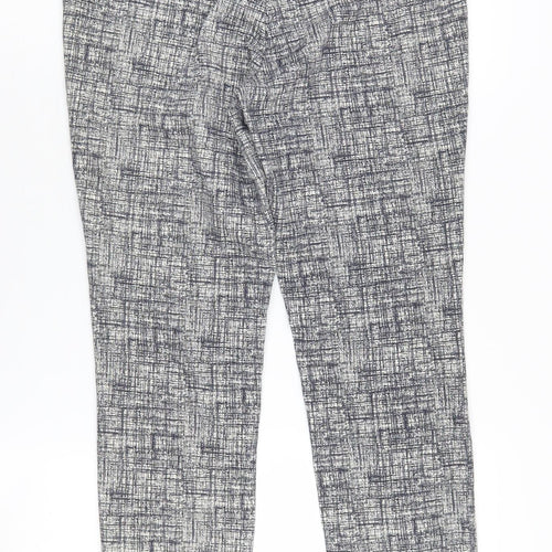 Dalia Women's Multicoloured Cropped Trousers Size 8