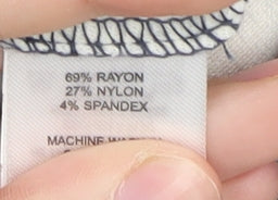 Dalia Women's Multicoloured Cropped Trousers Size 8