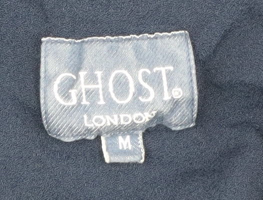 Ghost Women's Blue Cardigan, Medium, Viscose