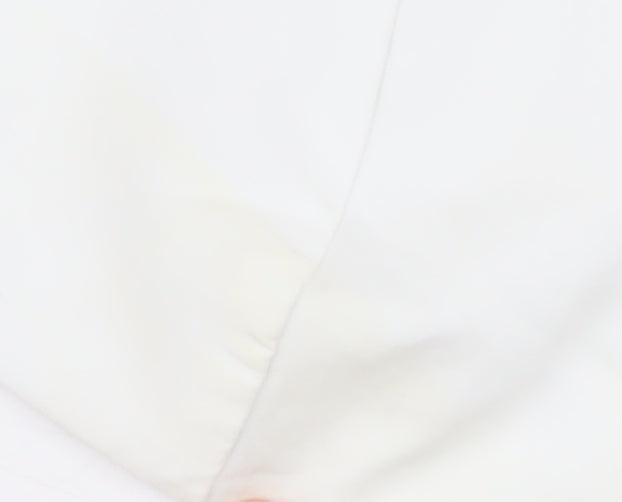 Zara Women's Short White Wrap Dress Size 8