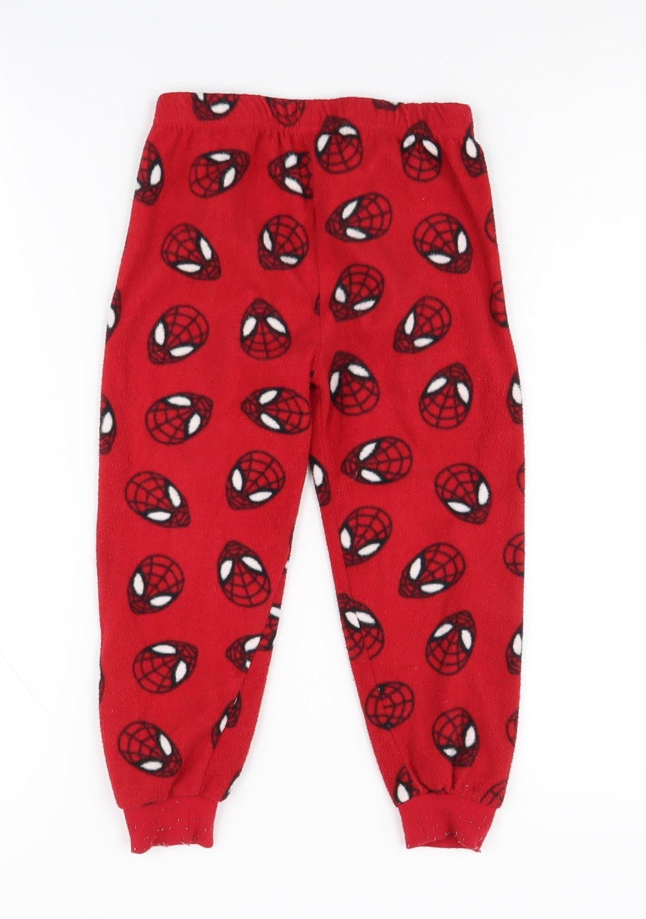 Primark Boys Red Spider-Man Pyjama Pants, 4-5 Years, Superhero