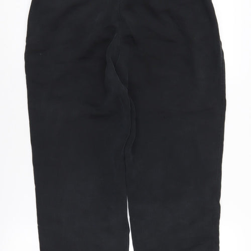 H&M Women’s Black Jogger Trousers, Size S, Relaxed Fit