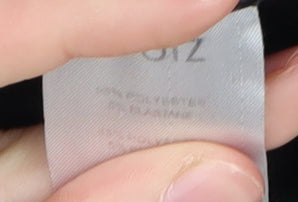 Quiz Women's Black Zipped Pocket Leggings M