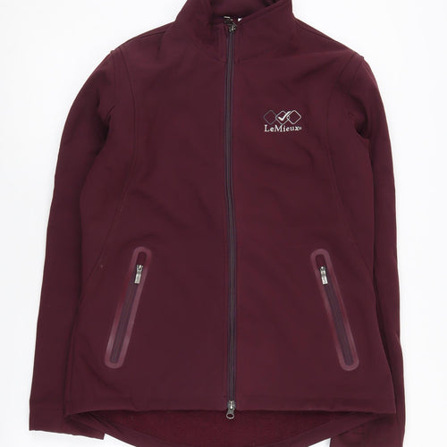 LeMieux Women's Purple Soft Shell Jacket L