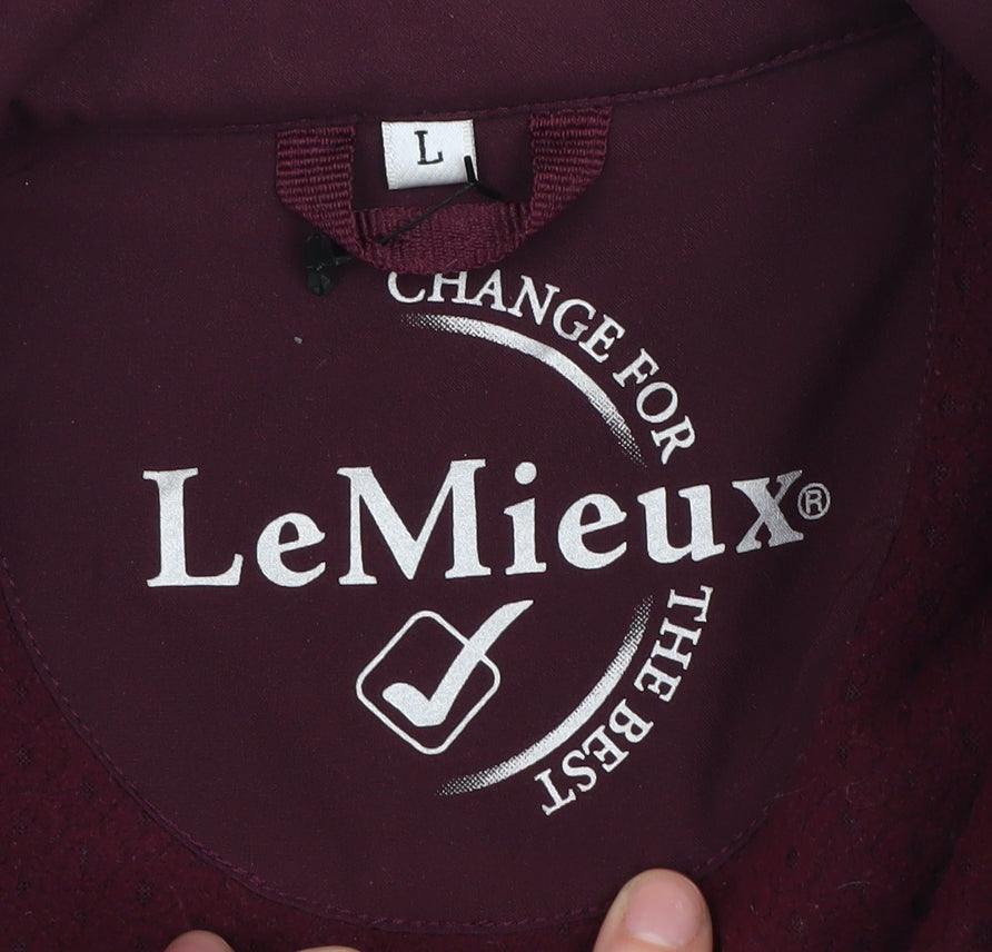 LeMieux Women's Purple Soft Shell Jacket L