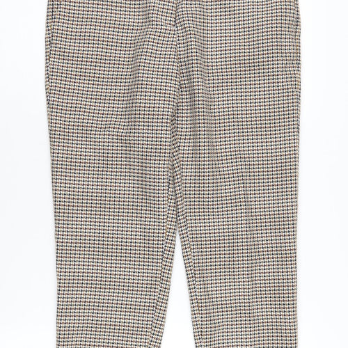 H&M Women's Multicoloured Trousers Size 8 Classic Fit