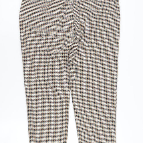 H&M Women's Multicoloured Trousers Size 8 Classic Fit