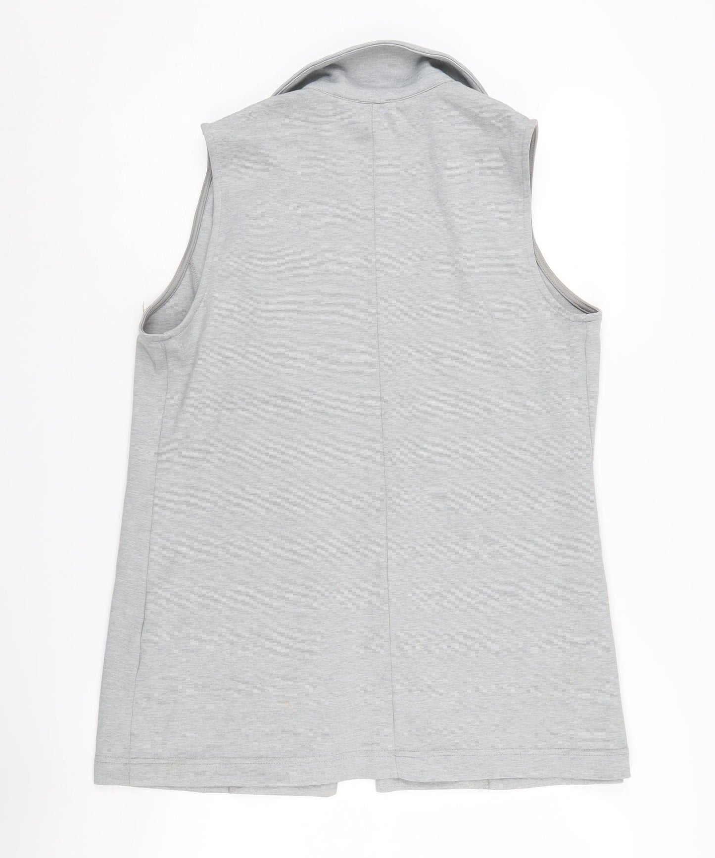 New Look Girls Grey Vest Jumper Collared Size 14-15