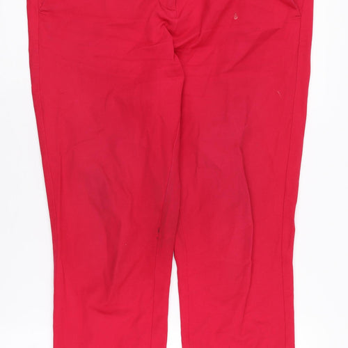 Marks and Spencer Women's Red Trousers, Size 14