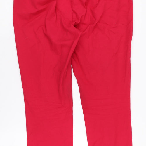 Marks and Spencer Women's Red Trousers, Size 14
