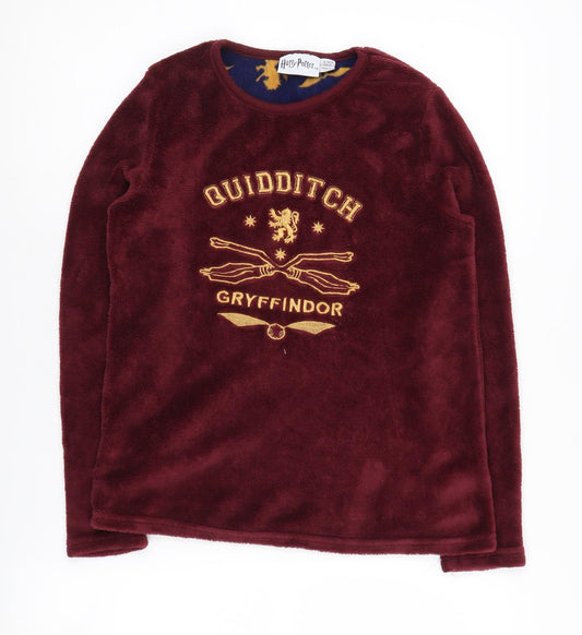 Harry Potter Boys Red Gryffindor Pyjama Top 12-13 Years