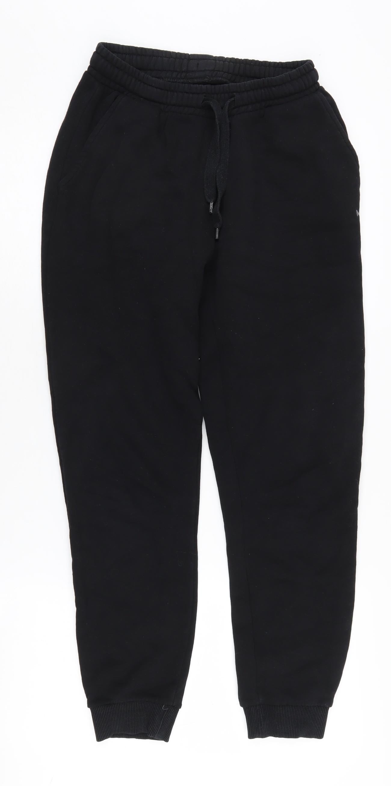 MP Unisex Black Jogger Trousers XS