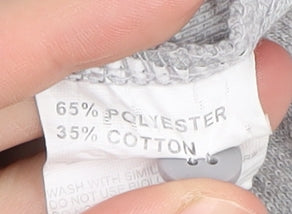 Slazenger Men's Grey Polo Shirt L