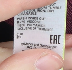 Marks and Spencer Women's Multicoloured Floral Cardigan Size 16