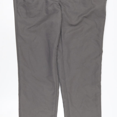Slazenger Men's Grey Chino Trousers 36W Casual Spring
