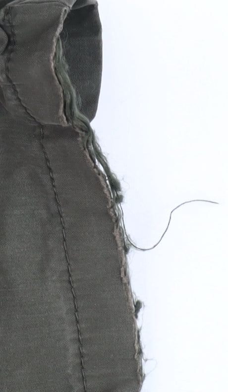 Next Men's Green Cargo Trousers Size 38 - Loose Fit