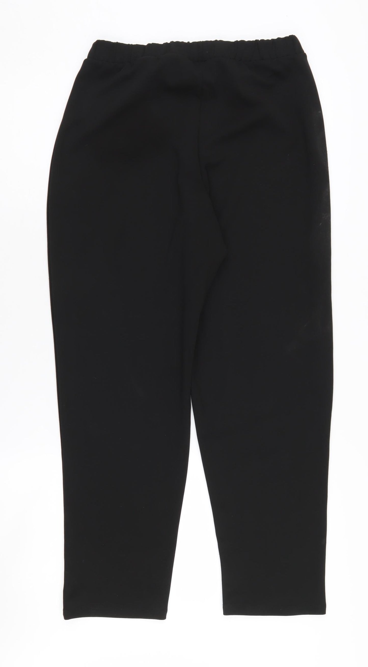 ASOS Women's Black Elastic Waist Trousers Size 10
