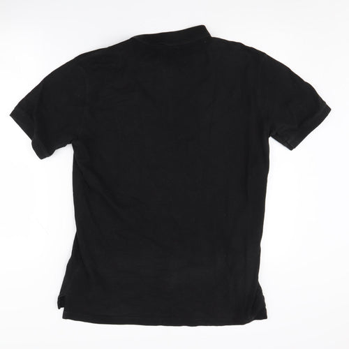 Ralph Lauren Men's Black Polo Shirt L Classic Fit