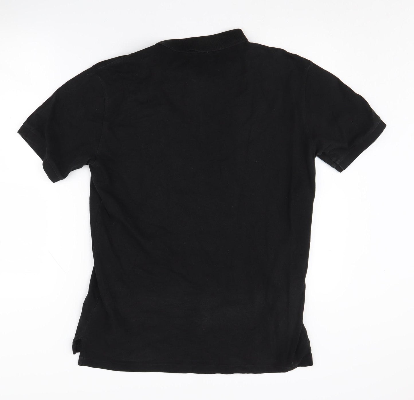 Ralph Lauren Men's Black Polo Shirt L Classic Fit