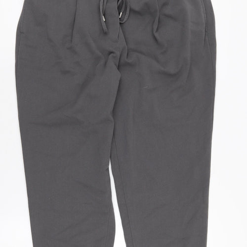 Marks and Spencer Women's Grey Cropped Trousers Size 16