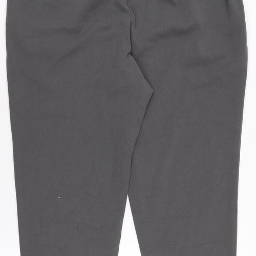 Marks and Spencer Women's Grey Cropped Trousers Size 16