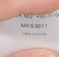 McKenzie Men's White Graphic Print T-Shirt Size L