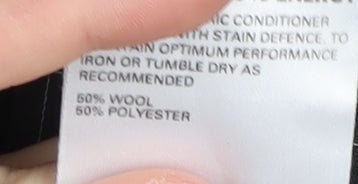 Marks and Spencer Men's Grey Regular Trousers 32