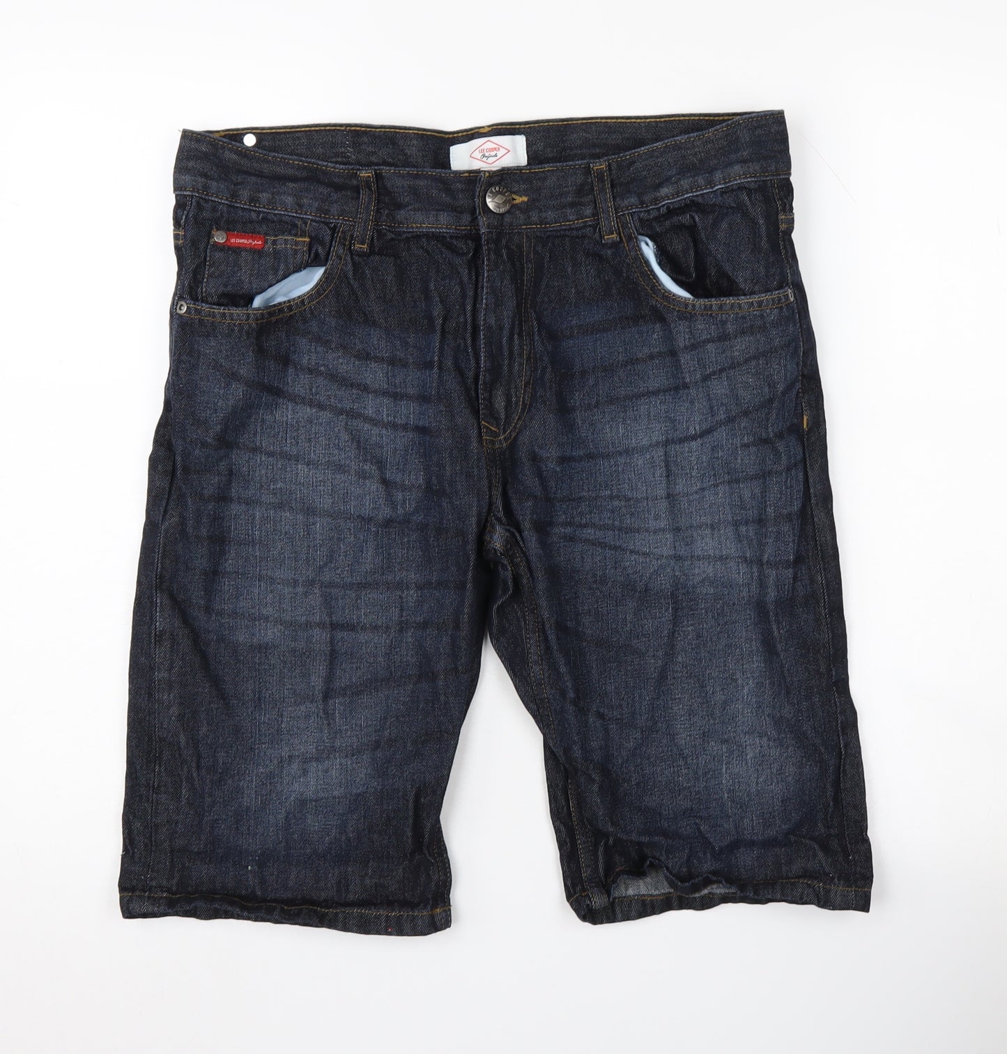 Lee Cooper Men's Blue Denim Shorts L Size