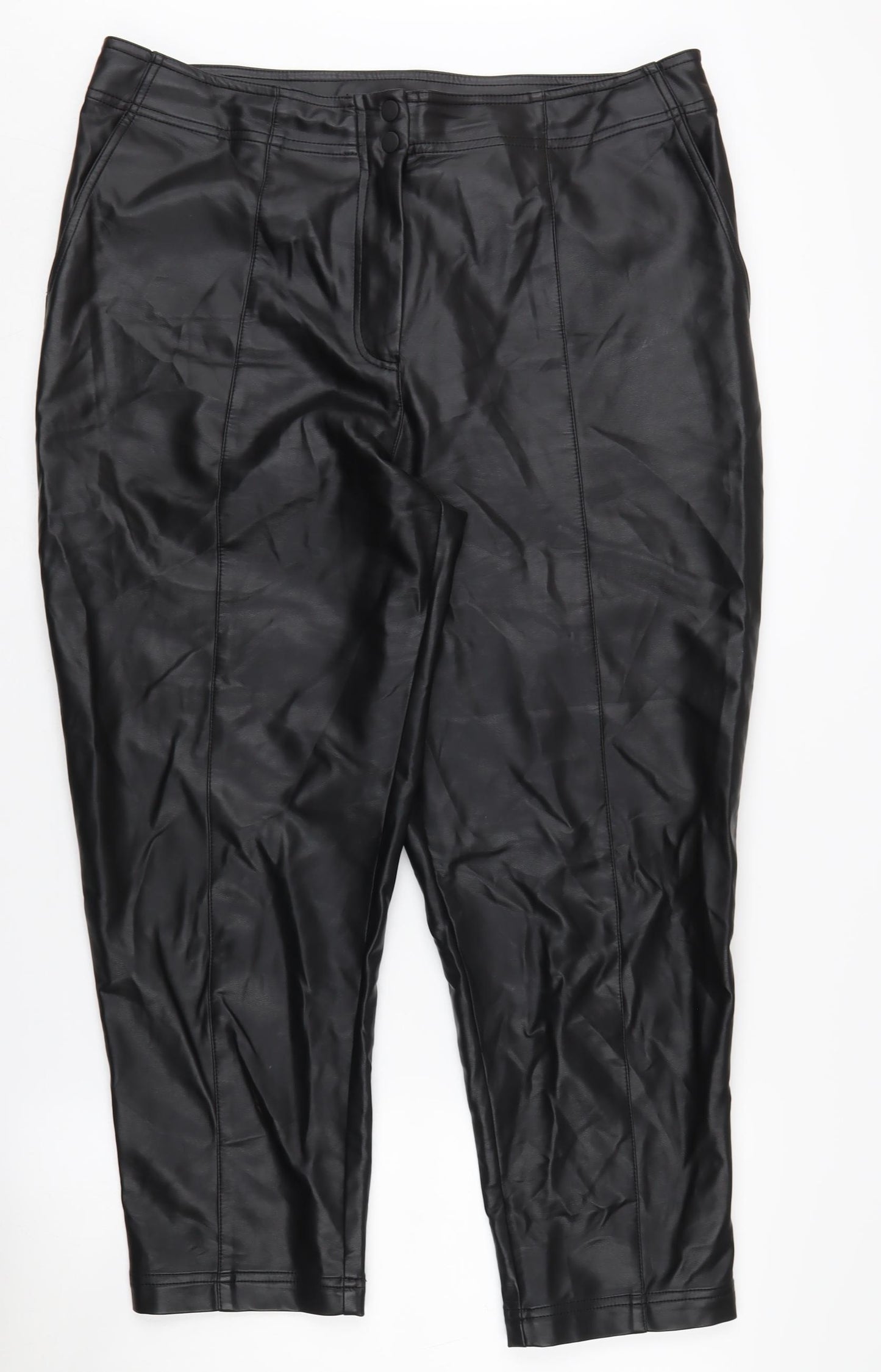 Oliver Bonas Women's Black Trousers Size 14